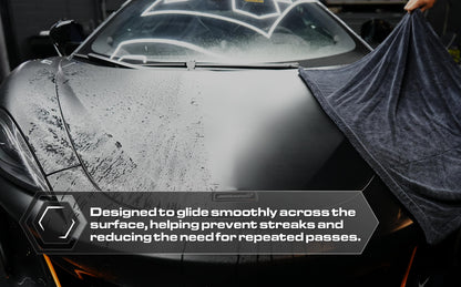 Blackline 1300 GSM Twisted Loop Microfiber Drying Towel, 24x36 Ultra Absorbent Car Drying Cloth for Auto Detailing